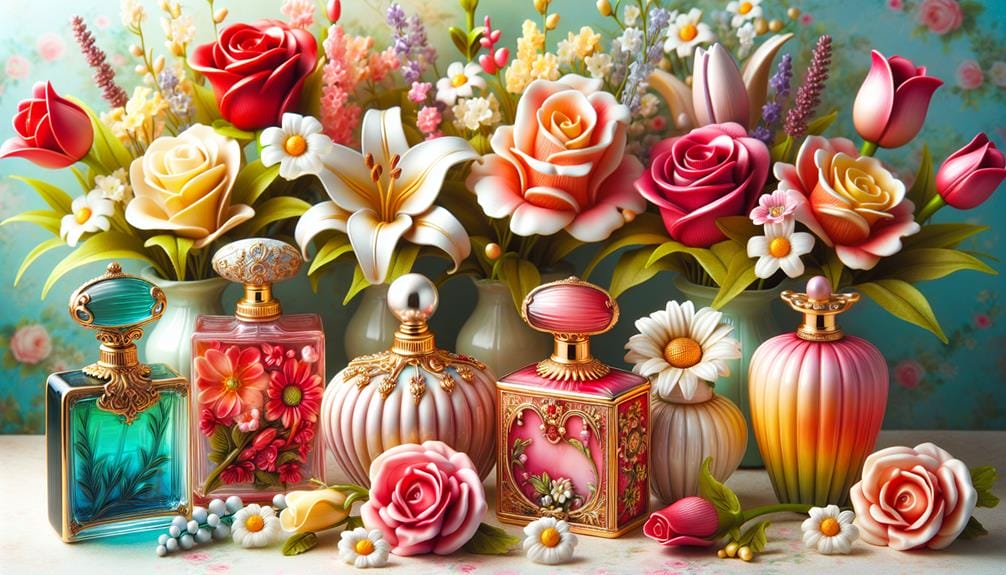 floral fragrance set collection
