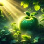 fruchtige frische gr ner apfel